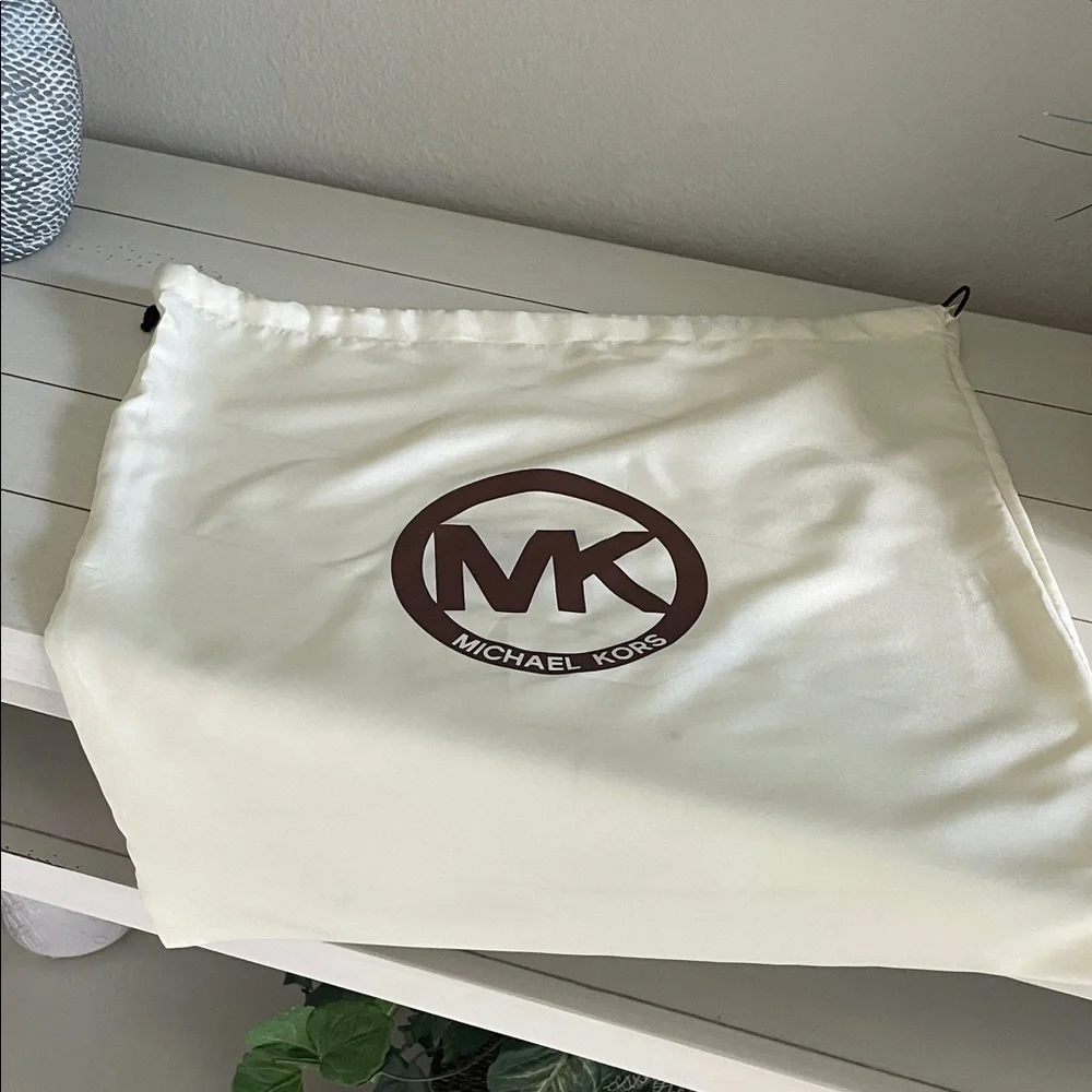 Michael Kors Perforated White Tote